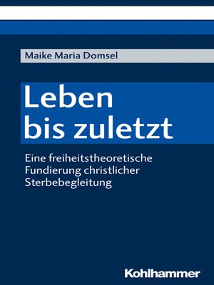 cover image of Leben bis zuletzt